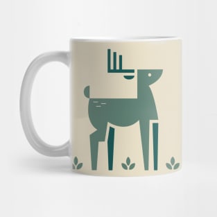 Blue deer Mug